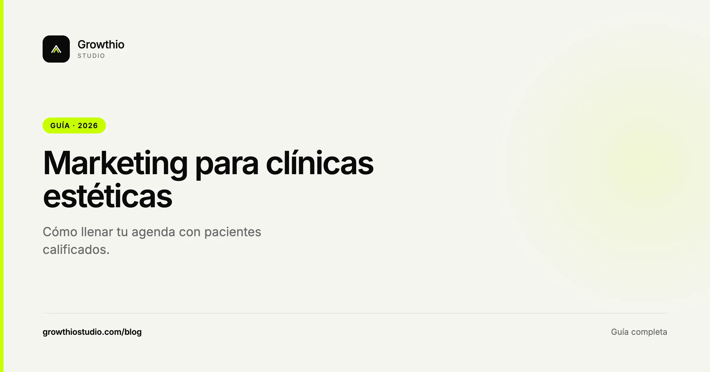 Guía de marketing para clínicas estéticas