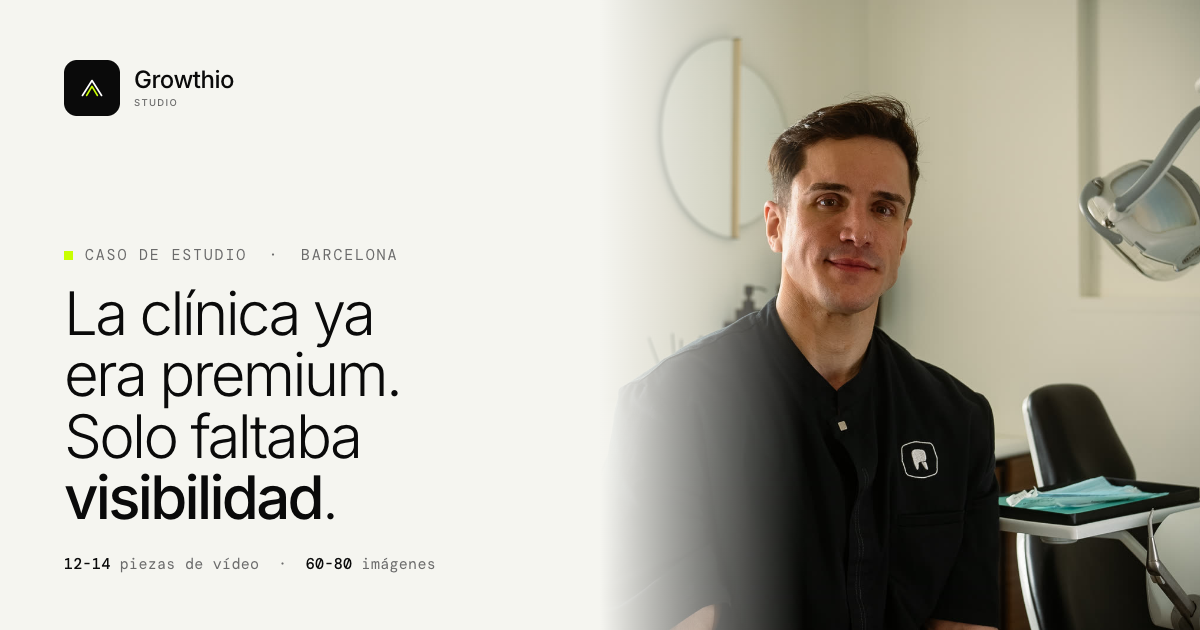 Caso de éxito de Rodium Dental, clínica dental premium en Barcelona